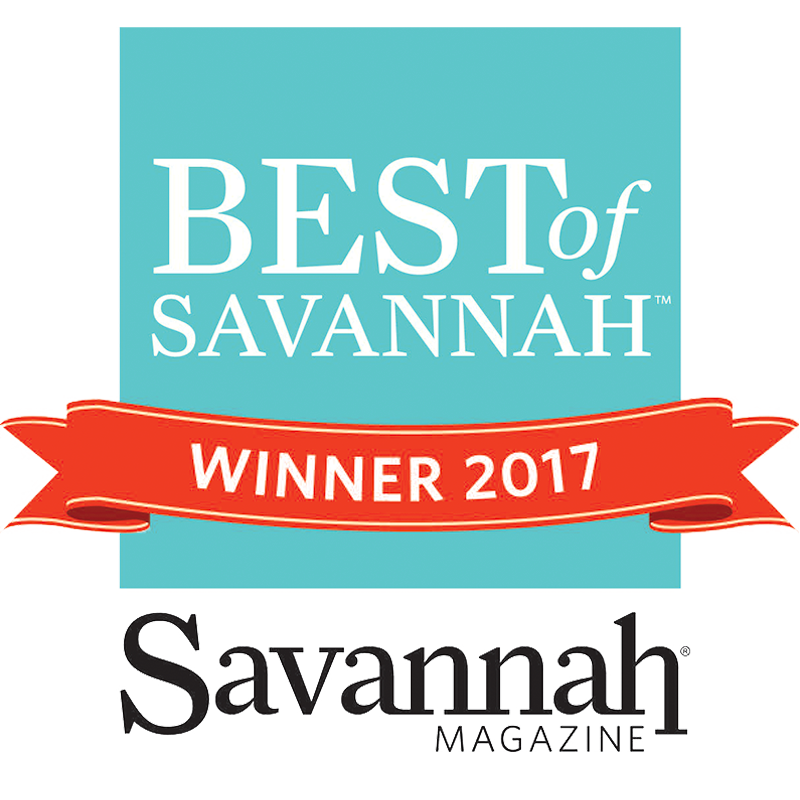 Best of Savannah Winner 2017 - Savannah Magazine