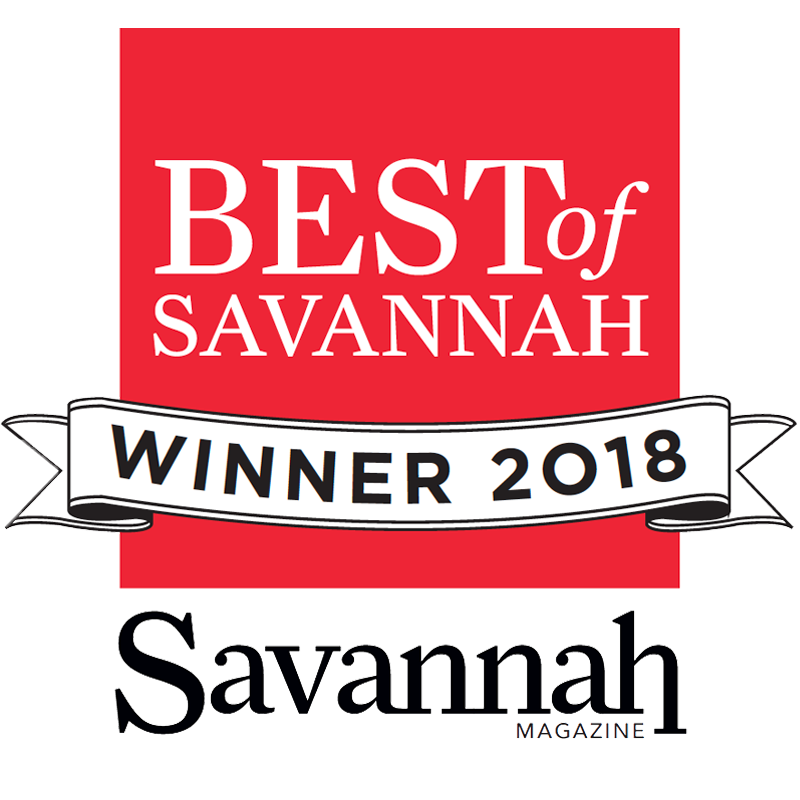 Best of Savannah Winner 2018 - Savannah Magazine